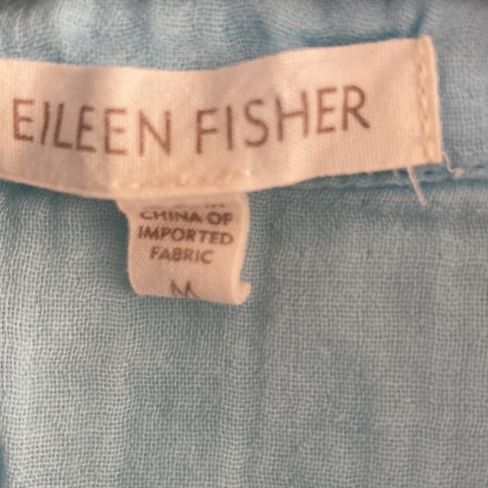 Eileen Fisher Tunic Blouse Size M - Picture 2 of 6